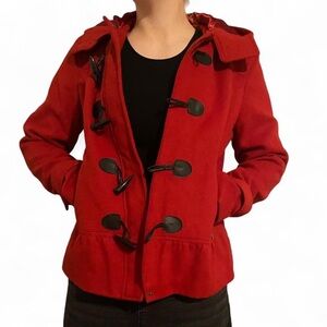 Pink Envelope Red Utility Jacket